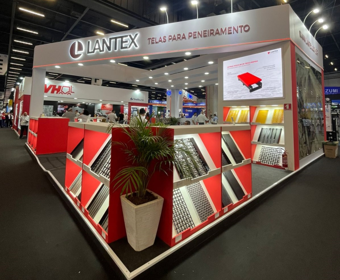 Lantex: telas com diferentes características, para peneiramento de minérios e agregados 